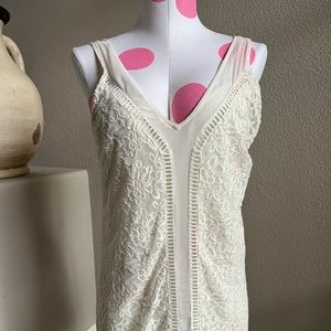 Abercrombie & Fitch Lace Dress with Slip, Size Small